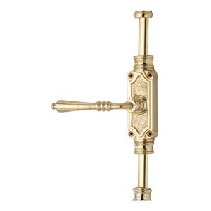 Victorian Lever Door Espagnolette Bolt/Cremone Bolt Upto 9 Feet – Polished Brass Unlacquered