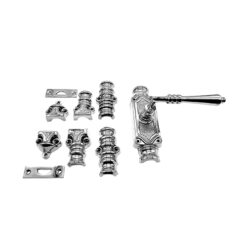 Victorian Lever Handle Espagnolette Bolt Or Cremone Bolt -Upto 9′ - Image 4