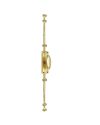 Oval Knob Door Espagnolette Bolt/Cremone Bolt Upto 2500mm – Polished Brass(Upto 8 Feet)