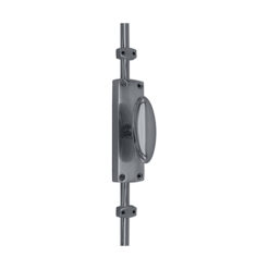 Oval Knob Door Espagnolette Bolt/Cremone Bolt Upto 2500mm Satin Chrome(Upto 8 Feet) - Image 5