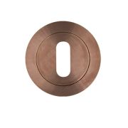 Zoo Hardware Rosso Tecnica Grade 304 Stainless Steel Standard Profile Escutcheons