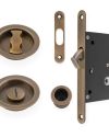 RADIUS SLIDING DOOR LOCK SET AW110R