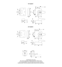 Double Locking Nightlatch Door Lock - Image 2