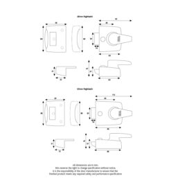 Replacement Nightlatch Door Lock - Image 2