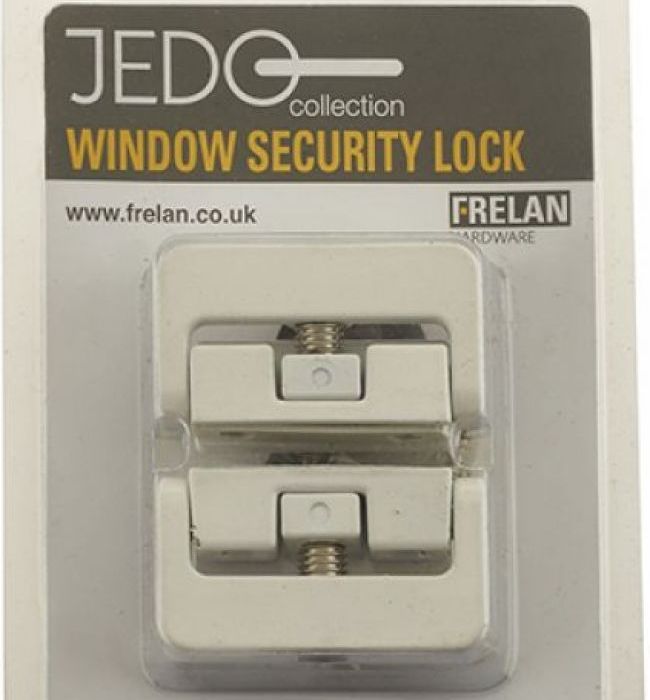 Frelan Window Security Locks – White JL1819WH
