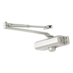 Carlisle Brass Fixed Size 3 Overhead Door Closer c/w Fig 6 Bracket ESDC003 - Silver