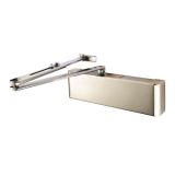 Eurospec Overhead Door Closer Polished Nickel En2-5 By Spring C/W Back Check C/W Fig 6 Bracket En1154 - CDG025/PNP