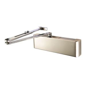 Eurospec Overhead Door Closer Polished Nickel En2-5 By Spring C/W Back Check C/W Fig 6 Bracket En1154 – CDG025/PNP
