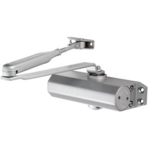 Eurospec DCF2003SV Overhead Door Closer Fixed Size 3 C/W Fig 66 Bracket Silver