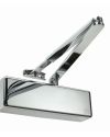 Rutland TS.3204 Door Closer, BC c/w Cover, Flatbar Armset Polished Nickel