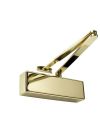 Rutland TS.3204 Door Closer, BC c/w Cover, Flatbar Armset PVD Brass