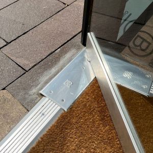 TS.7104 Floor Spring Non Hold Open Floor Spring & Back Check c/w Cover Plate Right & Left Hight