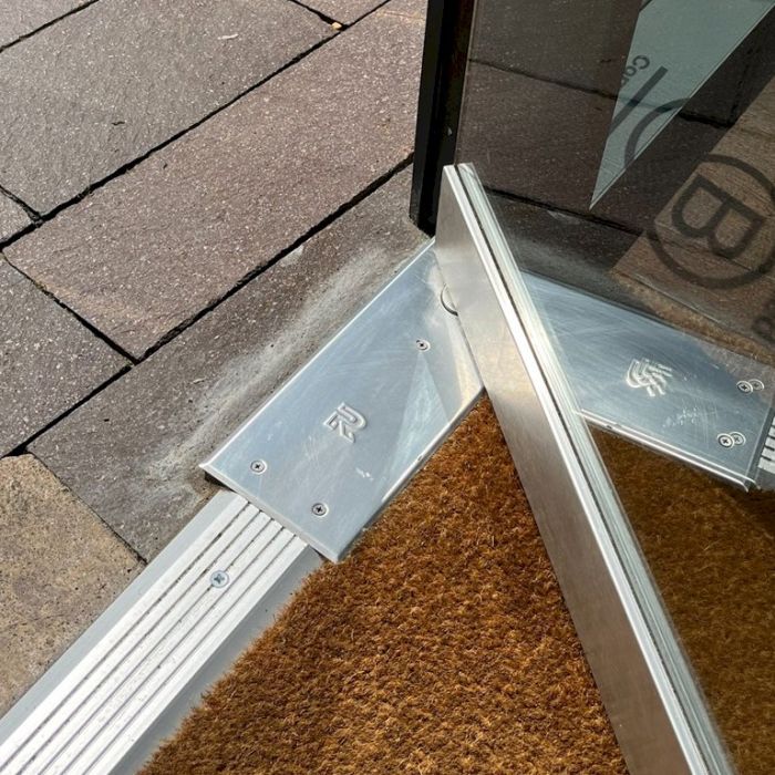 TS.7104 Floor Spring Non Hold Open Floor Spring & Back Check c/w Cover Plate Right & Left Hight