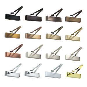 TS.9205 Door Closer DABC c/w Semi-Radius Cover, Flatbar Armset