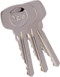 Yale PKMT3030-NP – KM Superior 1 Star Euro Cylinder Lock – Thumb Turn – 30/30 (70mm) / 30:10:30 – Nickel Finish – High Security – 2 Cylinders - Image 3