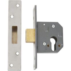 Yale 3120 High Security Deadcase 3″ Satin Stainless Steel B-3120-SSS-76