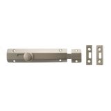 Atlantic Solid Brass Surface Door Bolt 6″ – Satin Nickel