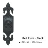Bell Push – Black -100X35MM