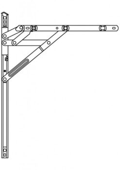 Egress Easy Clean Side Hung Friction Hinges – Button Free 13mm - Image 3