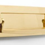 Letter Plate With Knocker -250X75Mm