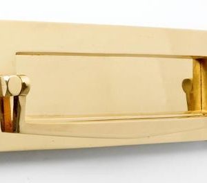 Letter Plate With Knocker -250X75Mm