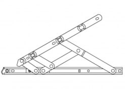 Standard Top Hung Friction Hinges 17mm - Image 3