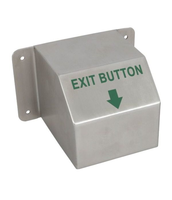 Zoo Hardware External Stainless Steel Button Cover 100 x 100 x 120 mm SSBC120