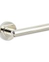 Richmond Door Handles Plain Rose Polished Nickel