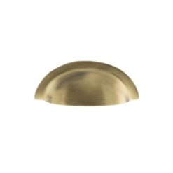 Old English Lincoln Solid Brass Victorian Knob 38mm on Concealed Fix – Antique Brass OEC1238AB - Image 3