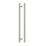 Zoo Hardware TDFPT-288-348BN T Bar Cabinet handle 288mm CTC, 348mm Total length Brushed Nickel Finish