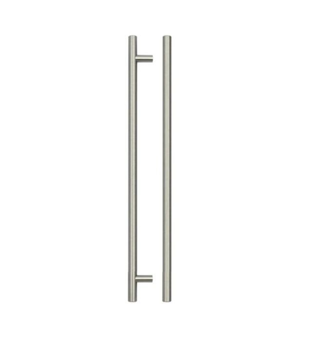 Zoo Hardware TDFPT-288-348BN T Bar Cabinet handle 288mm CTC, 348mm Total length Brushed Nickel Finish