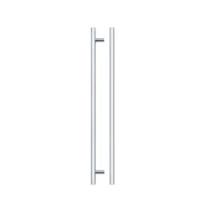 Zoo Hardware TDFPT-288-348CP T Bar Cabinet handle 288mm CTC, 348mm Total length Polished Chrome Finish