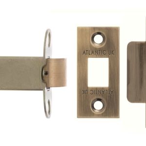 Atlantic Heavy Duty Bolt Through Tubular Latch 4″ – Antique Brass