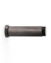 Alexander And Wilks Brunel Diamond Knurled 75mm Cylinder Doorstop Dark Bronze Pvd AW600-75-DBZPVD