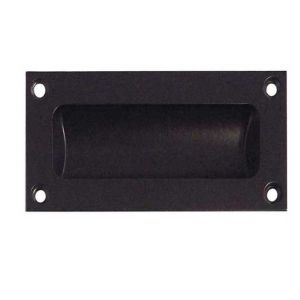 102mm Black flush pull