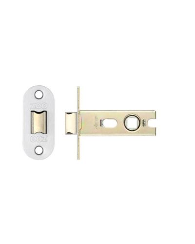 Zoo Hardware PRTL64FD-R-SSS Project Tubular Latch 64mm – UKCA/CE, Radius Forend, Satin Stainless Steel