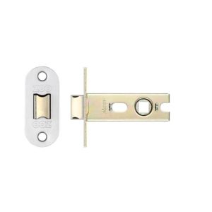 Zoo Hardware PRTL64FD-R-SSS Project Tubular Latch 64mm – UKCA/CE, Radius Forend, Satin Stainless Steel