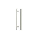 Zoo Hardware TDFPT-160-220BN T Bar Cabinet handle 160mm CTC, 220mm Total length Brushed Nickel Finish