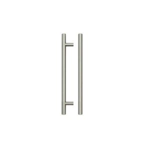 Zoo Hardware TDFPT-160-220BN T Bar Cabinet handle 160mm CTC, 220mm Total length Brushed Nickel Finish