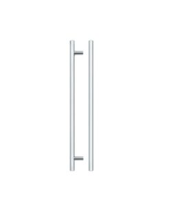 Zoo Hardware TDFPT-224-284CP T Bar Cabinet handle 224mm CTC, 284mm Total length Polished Chrome Finish