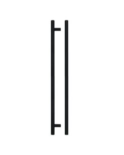 Zoo Hardware TDFPT-320-380MB T Bar Cabinet handle 320mm CTC, 380mm Total length Matt Black Finish
