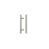 Zoo Hardware TDFPT-96-156BN T Bar Cabinet handle 96mm CTC, 156mm Total length Brushed Nickel Finish