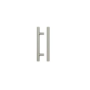 Zoo Hardware TDFPT-96-156BN T Bar Cabinet handle 96mm CTC, 156mm Total length Brushed Nickel Finish