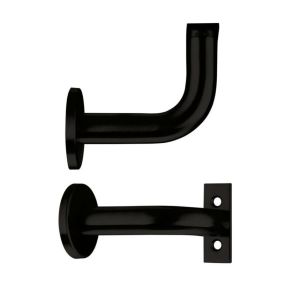 Zoo Hardware ZAS45-PCB Handrail Bracket – Powder Coated Matt Black