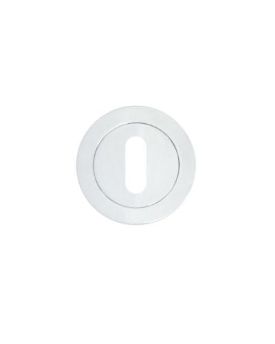 Zoo Hardware ZPA002-CP Escutcheon Standard Profile (50mm Dia.) Polished Chrome