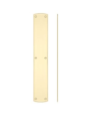 Finger Plate for FB118 In POlished Brass