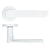 Valencia lever on rose Polished Chrome