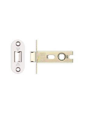 Project tubular latch 64mm - Radius Polished Satinless