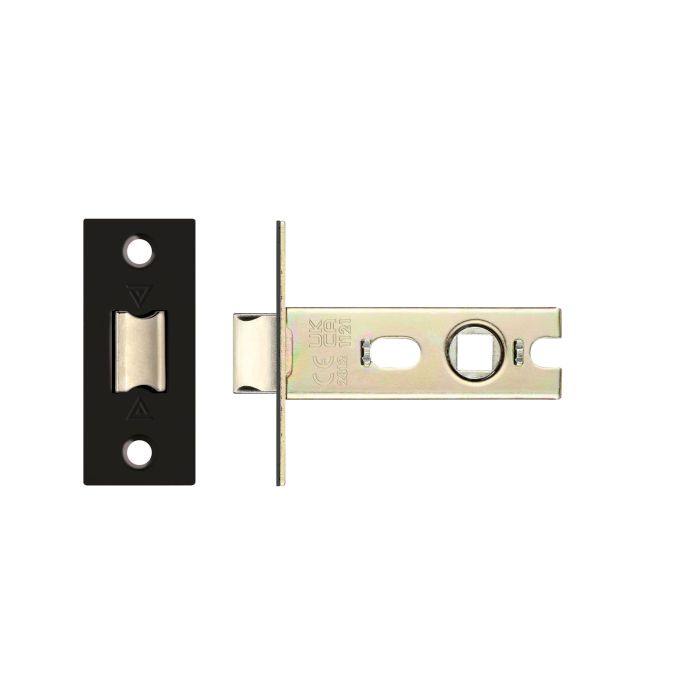 Project tubular latch 64mm Powder Coat Black