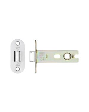 Project tubular latch 76mm - Radius Satin Stainless
